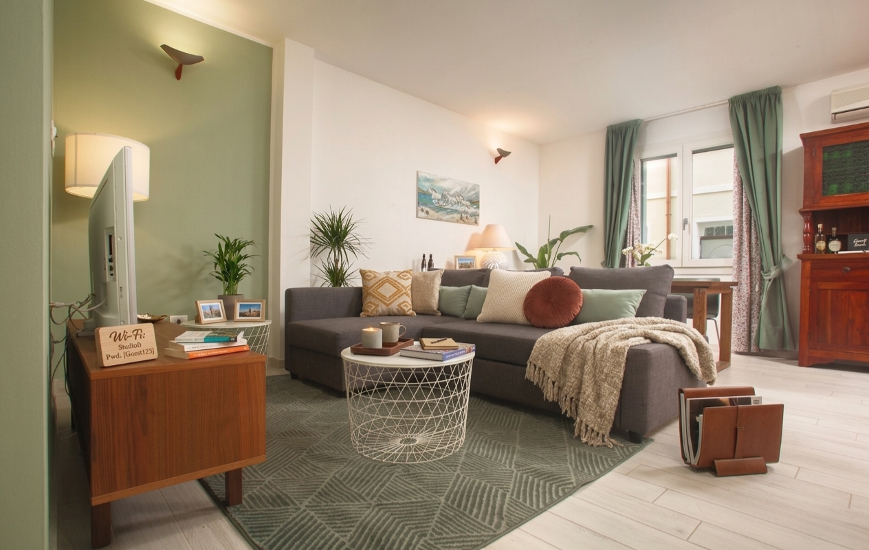 Elegant Apartment - 70 mq - 4 guests - Olbia